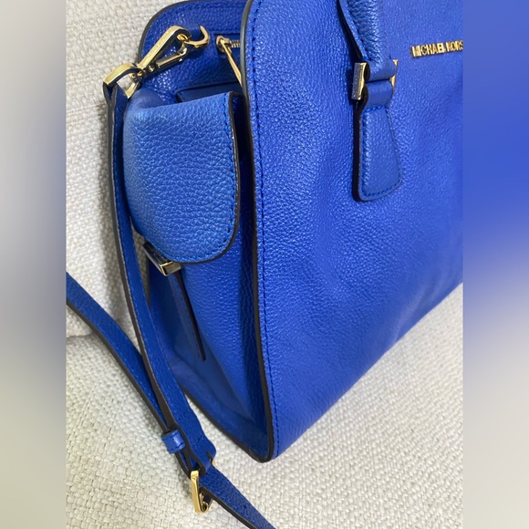 Michael Kors Blue Satchel - Picture 8 of 16